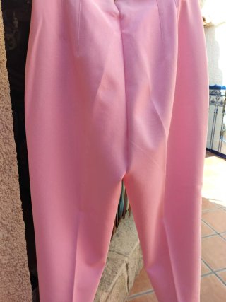 Pantalones rosas de vestir