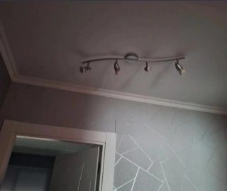 Lámpara de techo focos movibles