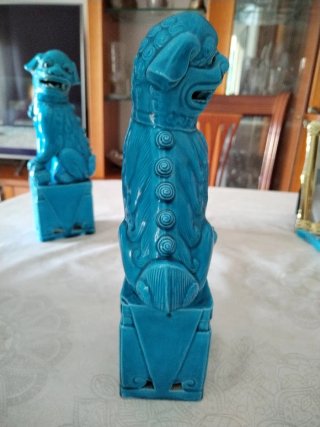 León Chino Azul Cerámica