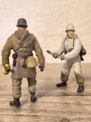 Figuras Werhmacht Resina Modelismo Militar