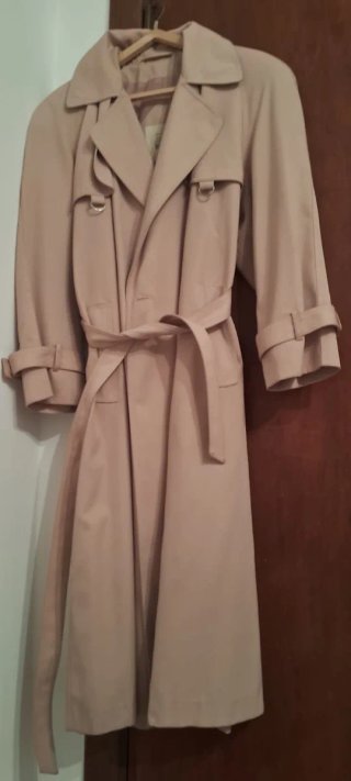 Gabardina Beige Larga