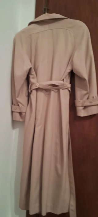 Gabardina Beige Larga