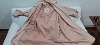 Gabardina Beige Larga