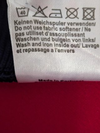 Camiseta Fútbol España Nº10 Raúl. Talla XL