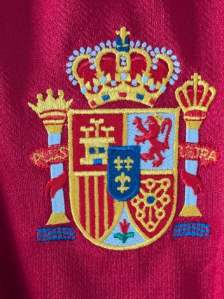 Camiseta Fútbol España Nº10 Raúl. Talla XL