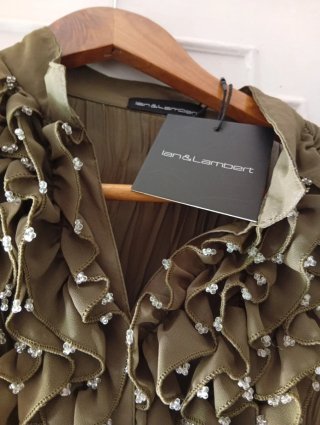 Blusa Ian Lambert verde olivo