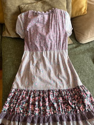 Vestido floral mujer