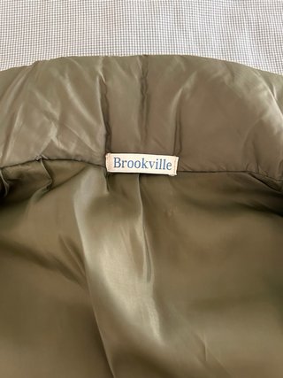 Chaleco acolchado Brookville verde talla S