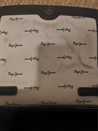 Bolso Pepe Jeans beige y negro