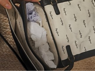 Bolso Pepe Jeans beige y negro