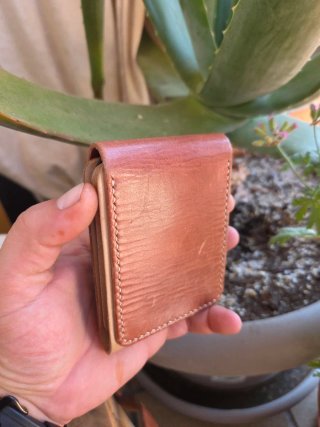 Billetera artesanal
