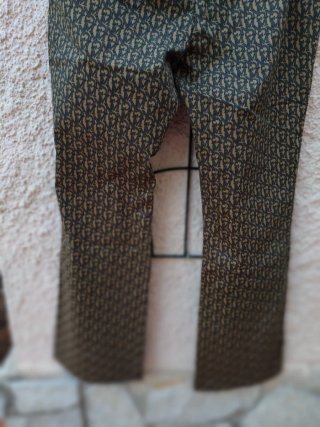 Pantalones MNG Beige/Marrón Talla 42
