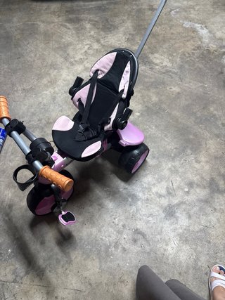 Triciclo para niña rosa