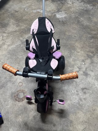 Triciclo para niña rosa
