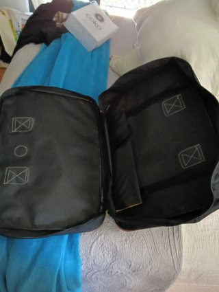 Bolsa de viaje estrecha nueva (2 unidades)