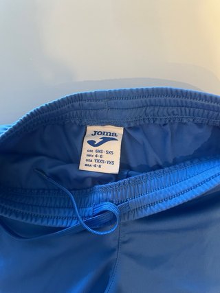 Pantalón corto deportivo Joma niño azul,