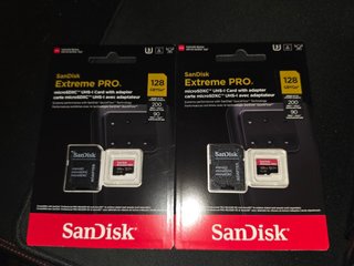 SanDisk 128GB Extreme PRO microSDXC UHS-I