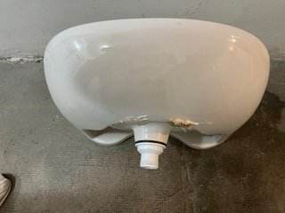 Lavabo de porcelana ROCA blanco