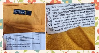 Mono corto amarillo Talla 38 M combi short