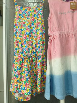 Lote 2 vestidos niña talla 8