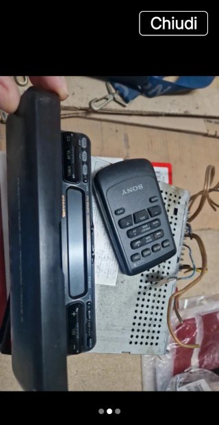 Autoradio Sony con Telecomando