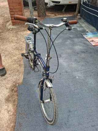 Bicicleta Plegable Viking Belmont Azul