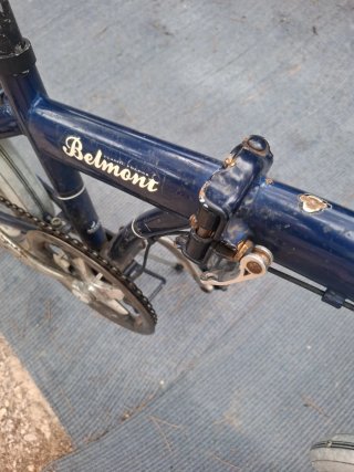Bicicleta Plegable Viking Belmont Azul