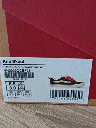 Vans Knu Skool Marrones y Rosas