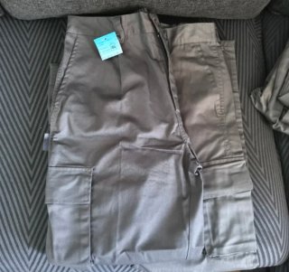 Pantalón de trabajo gris talla S