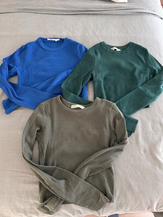 Lote 3 jerséis Pull&Bear chica XS/S