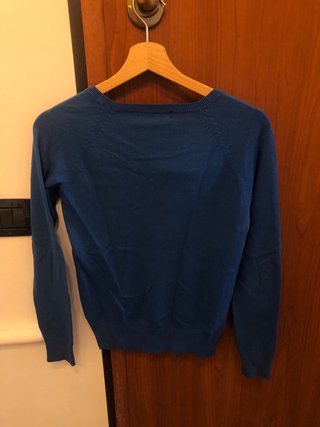 Maglione Zara blu elettrico