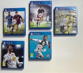 Pack FIFA PS4 (15, 16, 17, 18, 19)