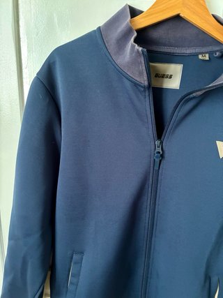 Felpa Guess Uomo Blu Taglia M