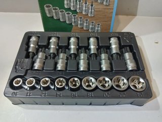 Torx Juego Vasos PARKSIDE 19 Piezas