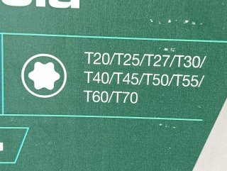 Torx Juego Vasos PARKSIDE 19 Piezas