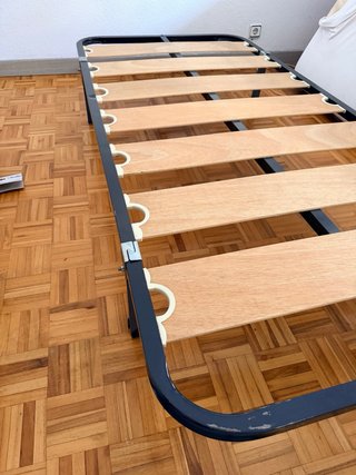 Somier y cabecero cama 90x190