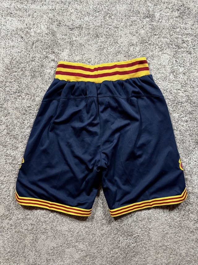 Adidas NBA Cavaliers short oficial azul S