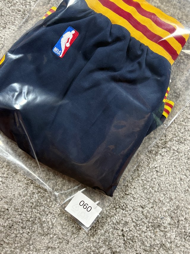 Adidas NBA Cavaliers short oficial azul S