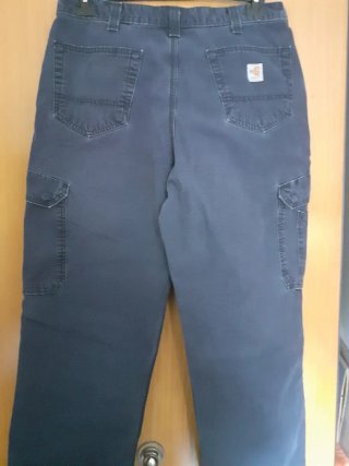 PANTALÓN CARHARTT CARGO TROUSERS TALLA 36W 30L NAV