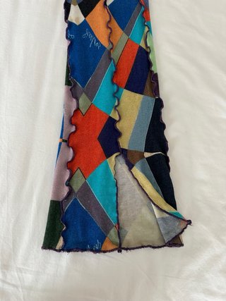 Pantalón patchwork Siedres multicolor
