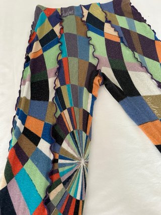 Pantalón patchwork Siedres multicolor
