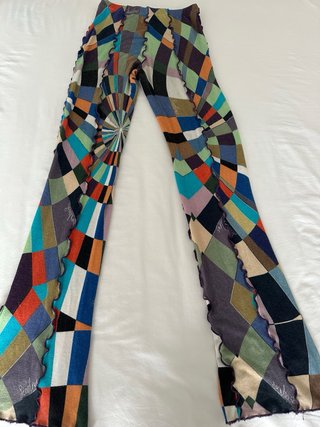 Pantalón patchwork Siedres multicolor