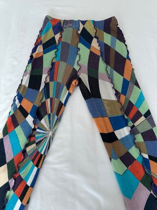 Pantalón patchwork Siedres multicolor