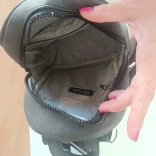 Mochila  Lois negra y gris