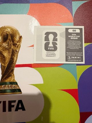 Cromo Mundial 2026 FIFA Nº 00