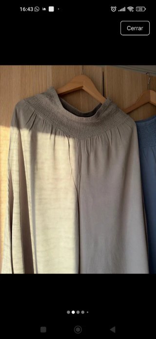 Pack Pantalones anchos verano talla M/L