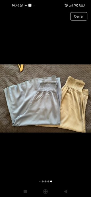 Pack Pantalones anchos verano talla M/L