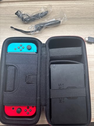 Nintendo Switch+Caja+Funda protectora
