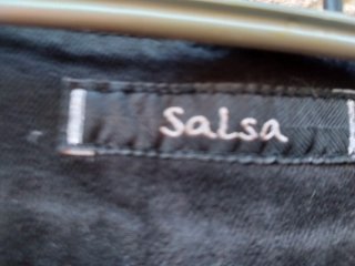Pantalones Salsa W32 L34 Negro