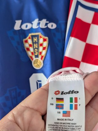 Camiseta Croacia. Suker 9. Talla XL